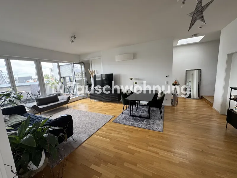 Tauschwohnung: Top Penthouse-Wohnung: Dachterrasse, Fußb.heizung, Klimaanl. — photo 1